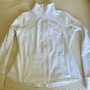 white lululemon jacket